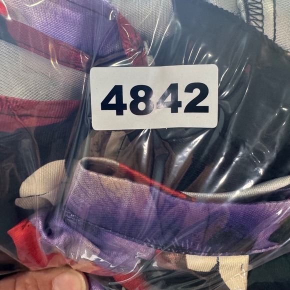 B Darlin Floral Mini Skirt 1/2 Romantic Whimsigoth Coquette Lined Y2K Glam Party - Picture 8 of 8